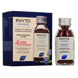 قرص فیتو فانر اصل مکمل تقویت کننده مو و ناخن 120 عددی - Phyto Phytophanere Hair & Nails Supplements 120 caps #فیتو