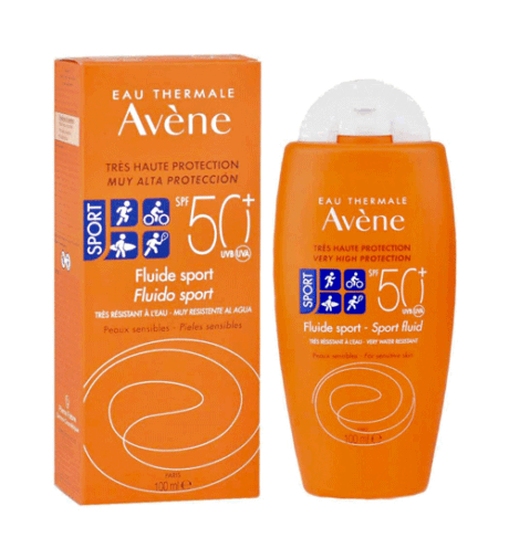 ضد آفتاب اون فلوئید اسپورت SPF50 حجم 100 میلی لیتر Avène Fluid SPF 50