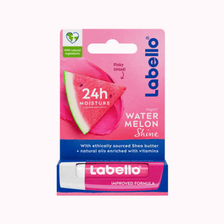 بالم لب لابلو‌ Labello با رایحه ی هندوانه WATERMELON SHINE