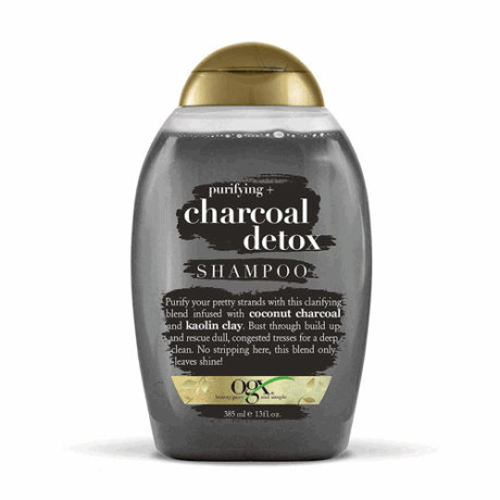 شامپو بدون سولفات CHARCOAL DETOX او جی ایکس (کنترل چربی مو و پوست کف سر)
