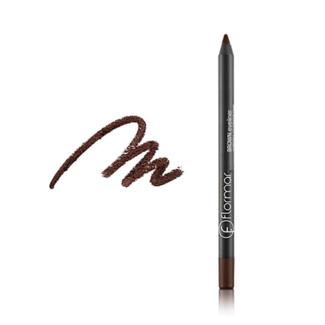 مداد چشم فلورمار رنگ قهوه ای -Flormar Brown Eyeliner