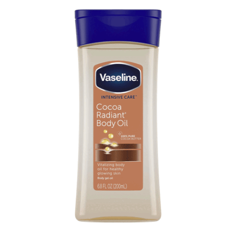 روغن بدن cocoa radiant وازلین (قهوه وکاکائو)